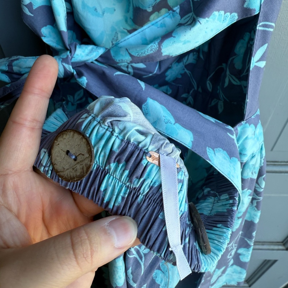 NWT Free People‎ Meet me in Maui floral printed ocean combo  mini dress size S - Picture 8 of 15